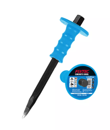 [10103] Cincel de Punta 3/4" x 12" Acero de Carbon, Con Mango