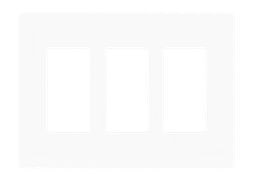 [10624] Tapa Triple Screwless New York Electric Décor