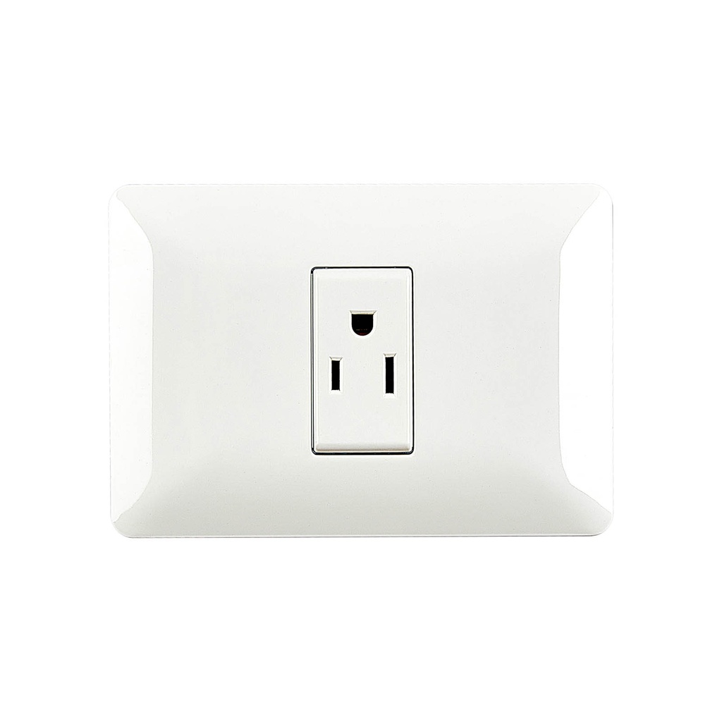 Tomacorriente 1 Pos Modena Elettrica 10A/110250V