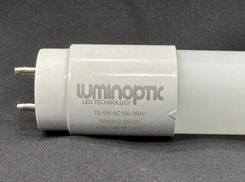 Tubo T8 24" (600) 9W 6500K