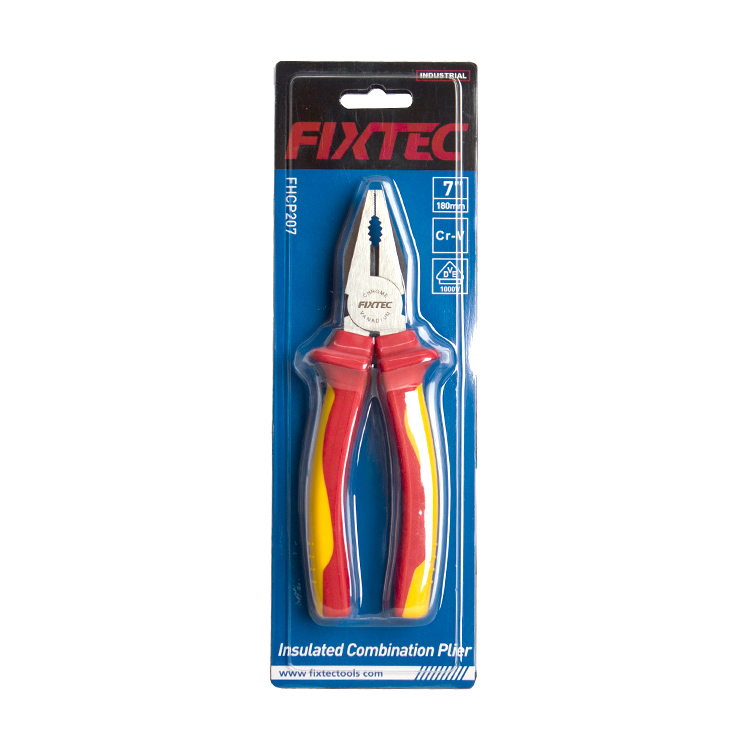 Alicate de Electricista 7" VDE 1000V Cromo Vanadio CRV