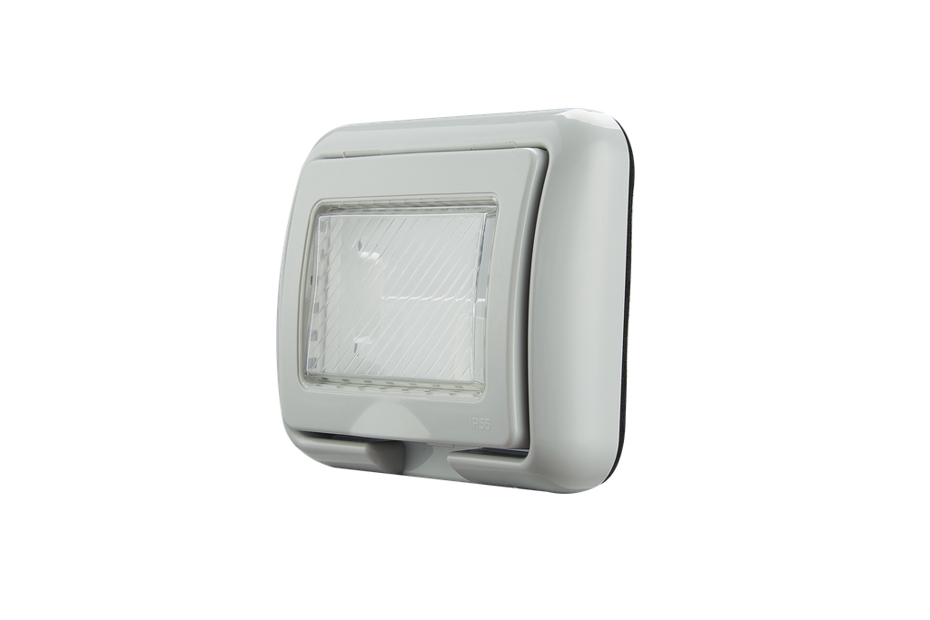 Caja/Tapa Prueba de Agua Modena Elettrica 2x4"