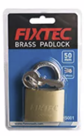 Candado de Laton 50mm Endurecido