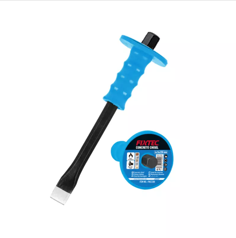 Cincel 1" x 12" Acero de Carbon, Con Mango