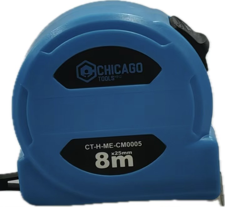 Cinta Metrica Chicago 8M x 25mm ABS