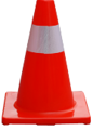 Cono Refelctivo De PVC Suave 45CM