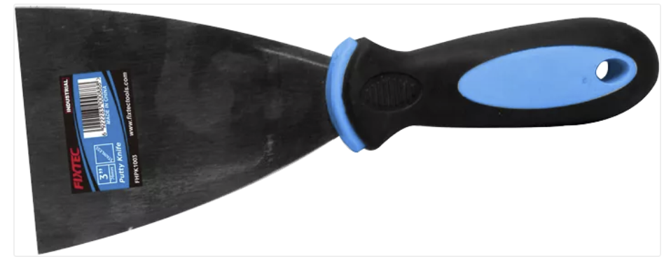 Espatula 3" Acero Inoxidable Mango TPR