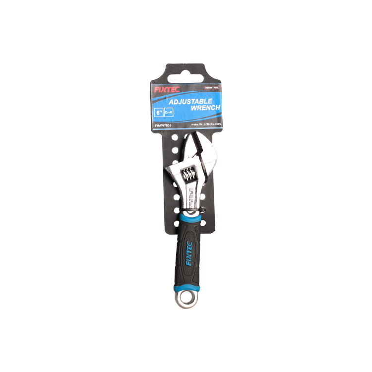 Llave Ajustable CRV 6" Mango Goma TPR