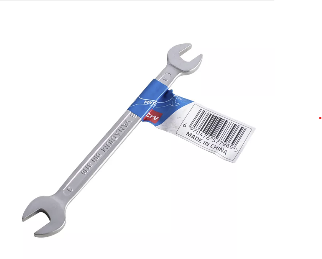 Llave Espanola 18x19mm, CRV Cromo Vanadio