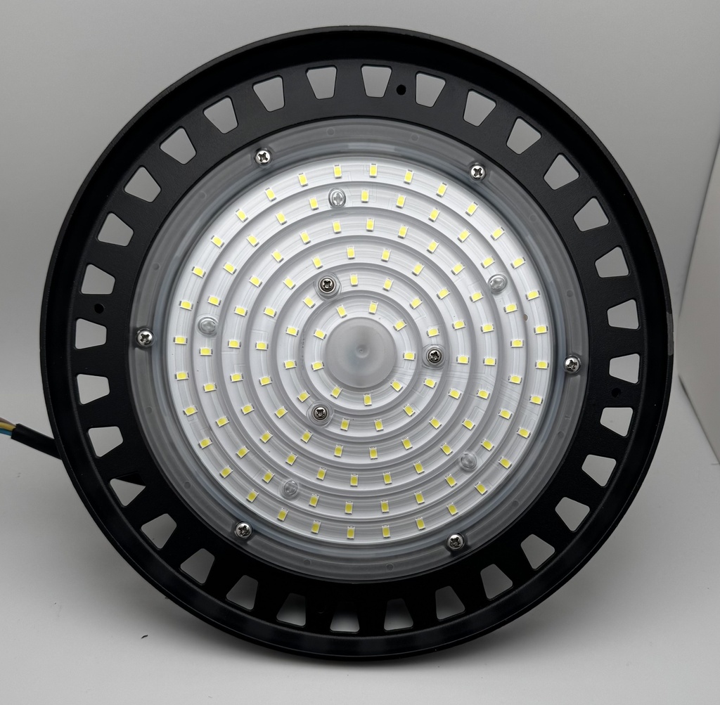 Luminaria Highbay/UFO 100W 6500K 120 grad 5 Anos Garantia