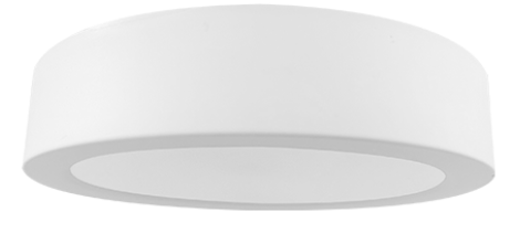 Panel LED Redondo Superficie 12W 7" 6500K