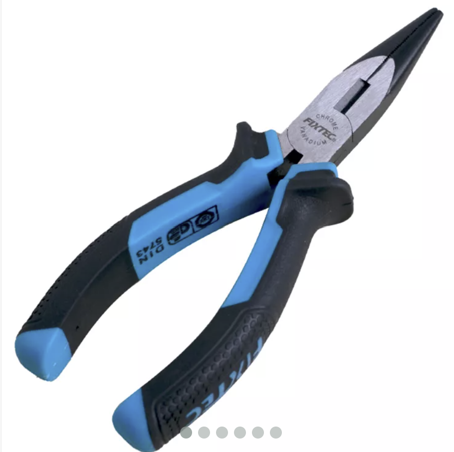 Pinza Punta Larga 6" CRV Cromo Vanadio