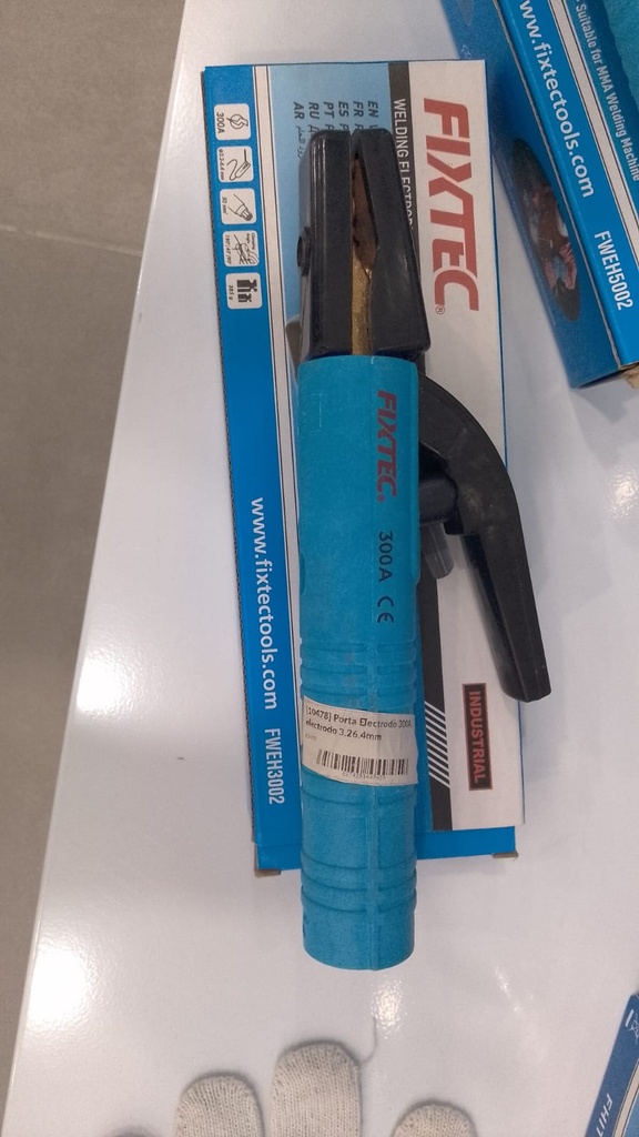 Porta Electrdodo 300A, electrodo 3.26.4mm