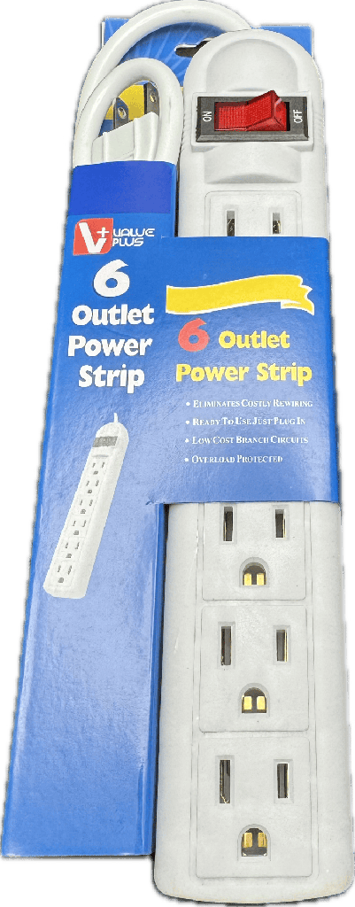 Regleta de 6 Salidas 3' Solid Copper CA