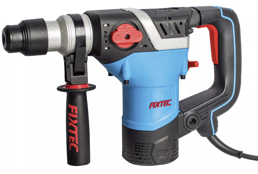 Rotomartillo 1500W,  32mm, 780rpm, 4300gpm incluye caja plastica portatil