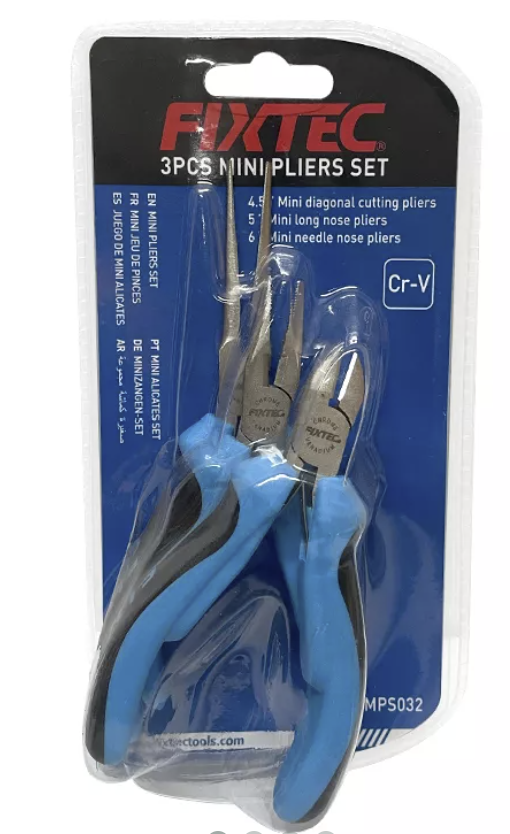 Set de 3 Cromo Vanadio Mini  Pinzas