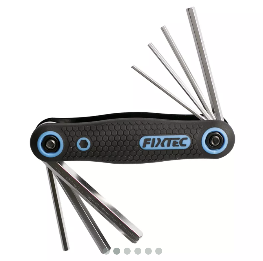 Set de Llaves Allen CRV de 8 Retraible