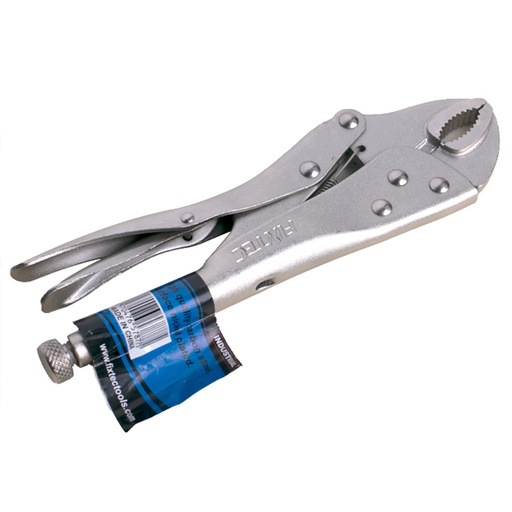 [10014] Alicate de Presion 10" Punta Curva Acero de Carbon Forjado