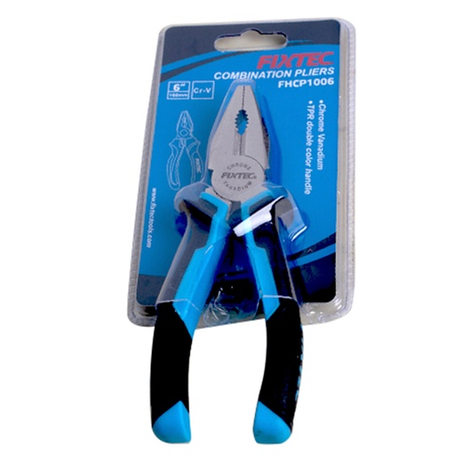 [10019] Alicate de Combinacion 6" (Electricista) CRV Cromo Vanadio