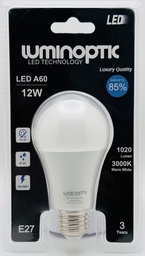 [10036] Bombillo 12W/A60/3000K Blister