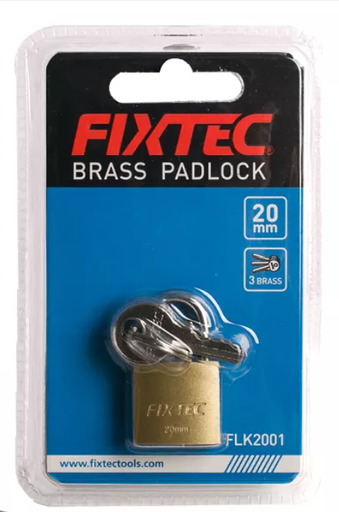 [10076] Candado de Laton 20mm Endurecido