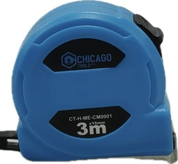 [10106] Cinta Metrica Chicago 3M x 16mm ABS
