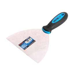 [10189] Espatula 4" Acero Inoxidable Mango TPR