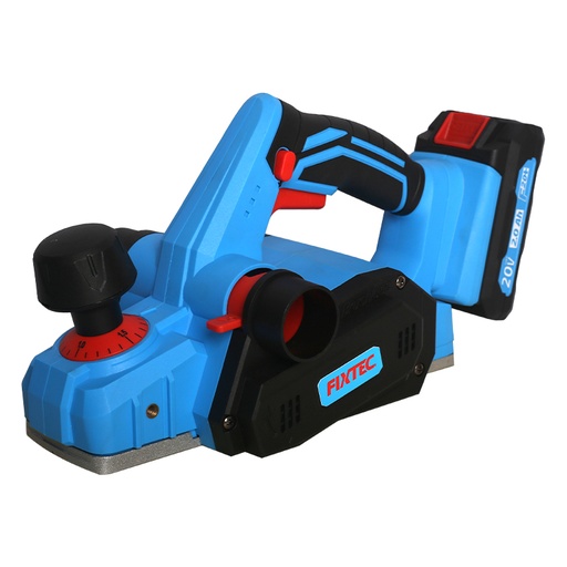 [10234] Kit Cepilladora 20V, Brushless, 16,000rpm, 31/4" Ancho. Con una bateria 4mAH y cargador rapido. Incl guia paralela, guia profundidad, llaves, bolso de polvo,