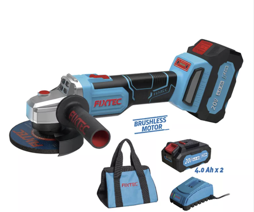 [10239] Kit Pulidora 20V, 4.5", Brushless, 7000rpm, con 1 bateria 5000mAH y cargador rapido