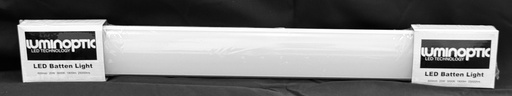 [10251] Lampara LED Tipo Tubo Superficie 20W 3000K 24" Luz Amarilla
