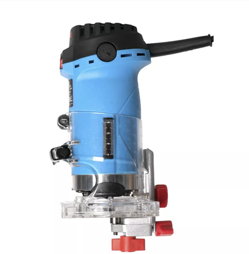 [10367] Mini Router 550W, 28,000rpm, diam collet 1/4". Incl guia paralela.