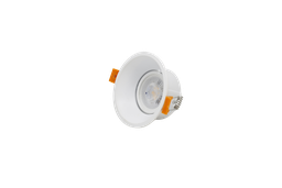 [10404] Ojo de Buey MR16/GU10, Rim Minimo, Blanco, Ajustable IP20 XC227R