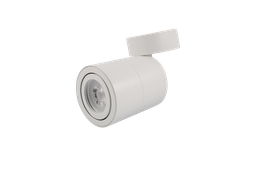 [10411] Ojo de Buey Superficie, Cilindrico, Ajustable, MR16/GU10, Blanco