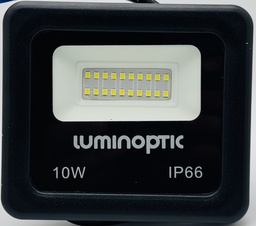 [10505] Reflector LED Luminoptic Pro 10W 6500K (3 Anos de Garantia)