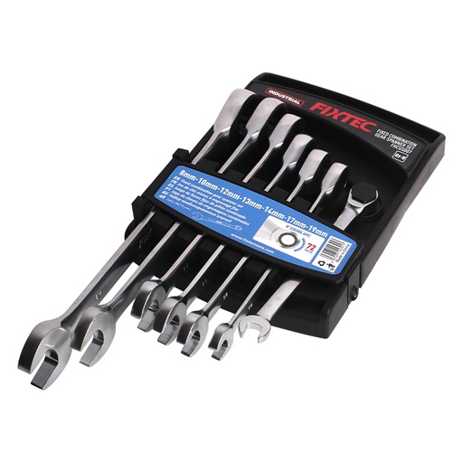 [10552] Set de 7 Piezas Llaves Combinadas CRV