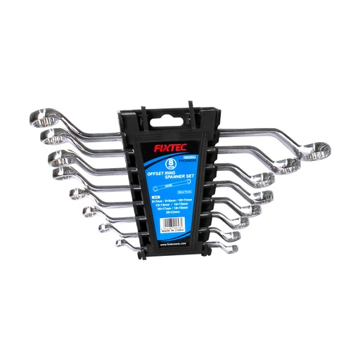 [10554] Set de 8 Piezas Llaves de Anillo Desplazadas