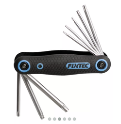 [10576] Set de Llaves Torx CRV de 8 Retraible