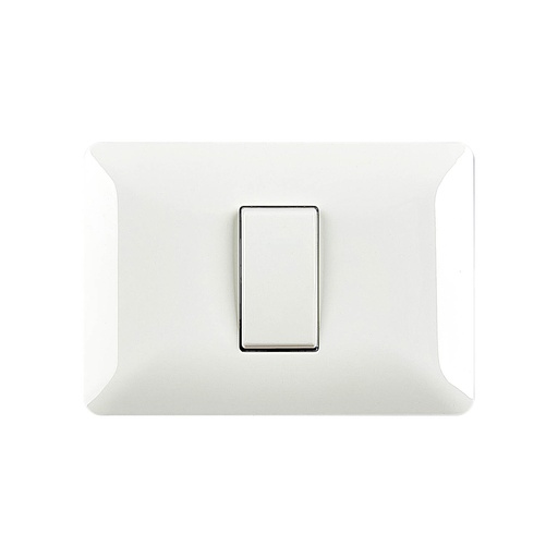 [10586] Switch 1 Boton 3 Way Modena Elettrica 10A/110250V