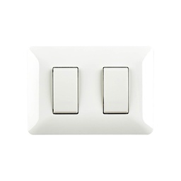 [10588] Switch 2 Boton 3 Way Modena Elettrica 10A/110250V