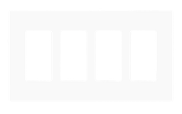 [10611] Tapa Cuadruple Screwless New York Electric Décor