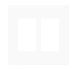 [10613] Tapa Doble Screwless New York Electric Décor