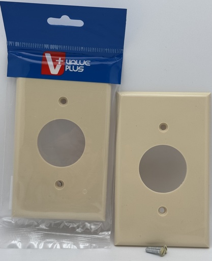 [10621] Tapa Tomacorriente 20A/240V Crema (NEMA 620R)