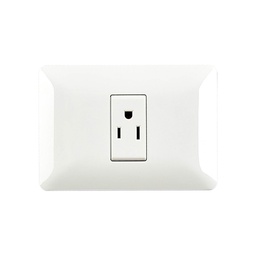 [10650] Tomacorriente 1 Pos Modena Elettrica 10A/110250V