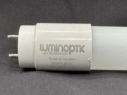 [10670] Tubo T8 24" (600) 9W 6500K